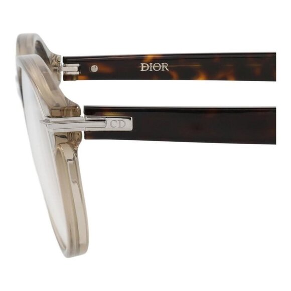 Dior Mens Round/Oval Beige Black Transparent Fashion Designer Eyewear - Picture 4 of 4